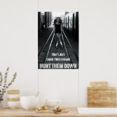 Hunt je dromen neer op het Ierse dansPoster Poster (Keuken)