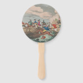 Hunt - Papieren ventilator Handwaaier (Achterkant)