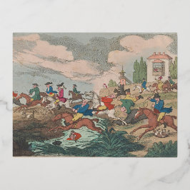 Hunt - Partij Pet Folie Feestdagen Briefkaart