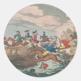 Hunt - Ronde Stickers voor Stationery