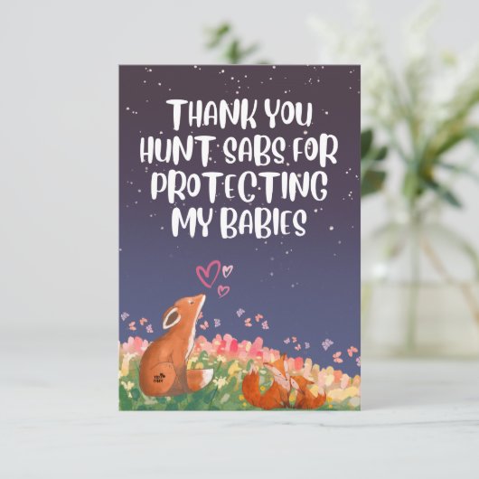 HUNT SABS <3 (Staand voorkant)