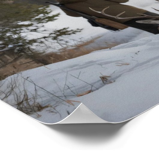 Hunt start seizoen jager poster (Hoek)