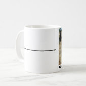 Hunt tot live mok. koffiemok (Voorkant links)