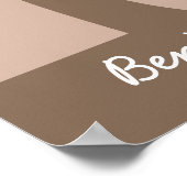 Hunt Tree Guest Book Poster - 250 handtekeningen (Hoek)