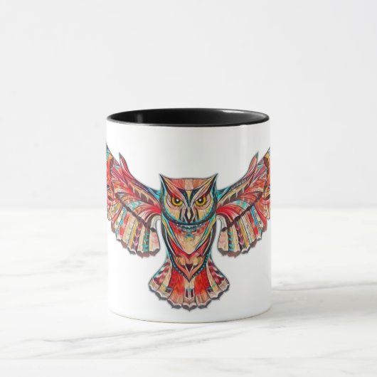 Hunt van de uil mok (Midden)