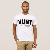 Hunt voor de dood Tee Shirt (Voorkant volledig)