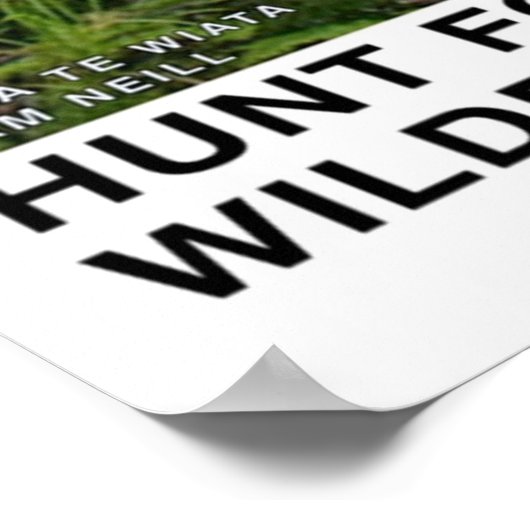 Hunt voor de Wilderpeople Poster (Hoek)