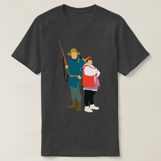 Hunt voor de Wilderpeople T-shirt (Design voorkant)
