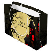 Hunted House Full Moon Gift Bag Groot Cadeauzakje (Achterkant Gekanteld)