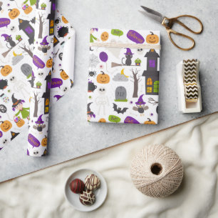 Hunted House Halloween Cadeaupapier