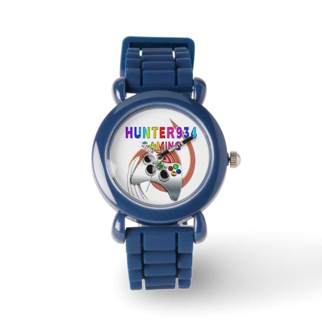 HUNTER934 - Driehoeken Collectie - Kinder Horloge (Voorkant)