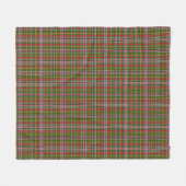 Hunter 1819 Schotland geruit Fleece Deken (Voorkant (Horizontaal))