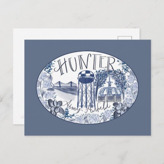 Hunter Army Airfield Briefkaart (Voorkant / Achterkant)