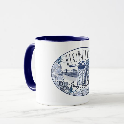 Hunter Army Airfield Coffee Mok (Voorkant links)