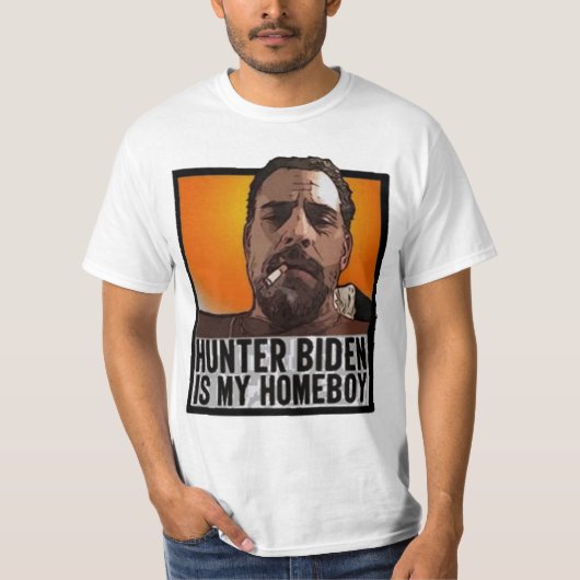 Hunter biden schattig t-shirt (Voorkant)