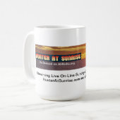 Hunter bij Sunrise Chill Out Mok International (Voorkant links)