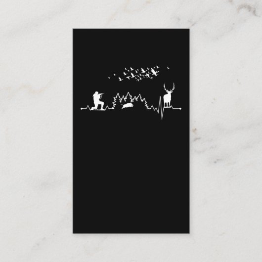 Hunter Boar Hunter Sow Duck Deer Hunter Hunter Visitekaartje (Voorkant)