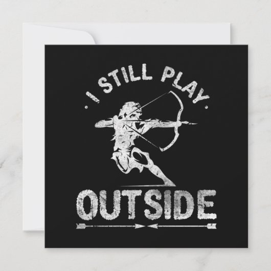 Hunter Bow-jacht op boogschieten verhit Bedankkaart (Voorkant)