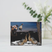 Hunter Briefkaart (Staand voorkant)