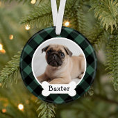 Hunter Buffalo Pset Puppy Dog Foto Ornament