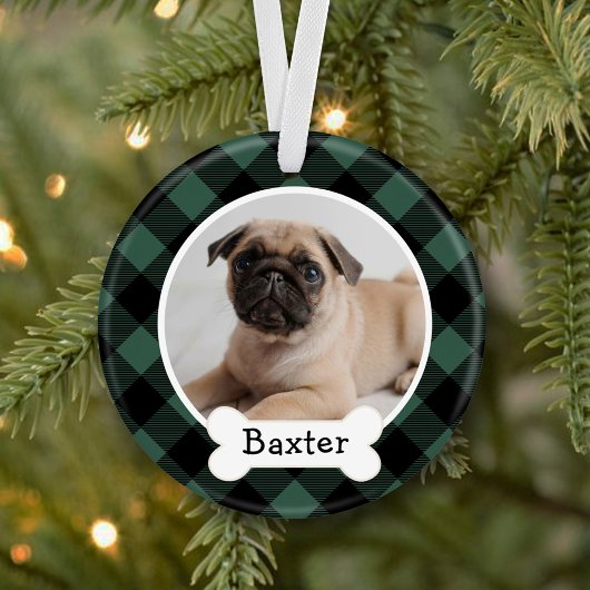 Hunter Buffalo Pset Puppy Dog Foto Ornament