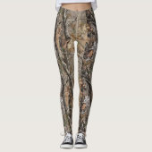 Hunter Camo Womans Leggings (Voorkant)