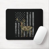 Hunter Camouflage Hunting Hunt Buck Elk American F Muismat (Met muis)