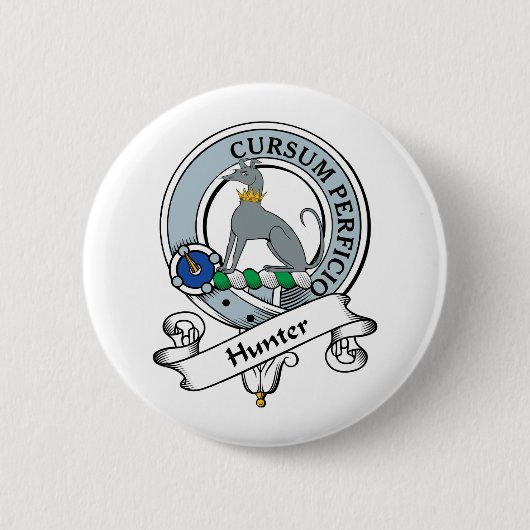 Hunter Clan Badge Ronde Button 5,7 Cm (Voorkant)