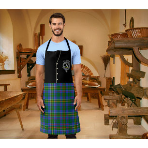 Hunter Clan Badge & Tartan Kilt Schort
