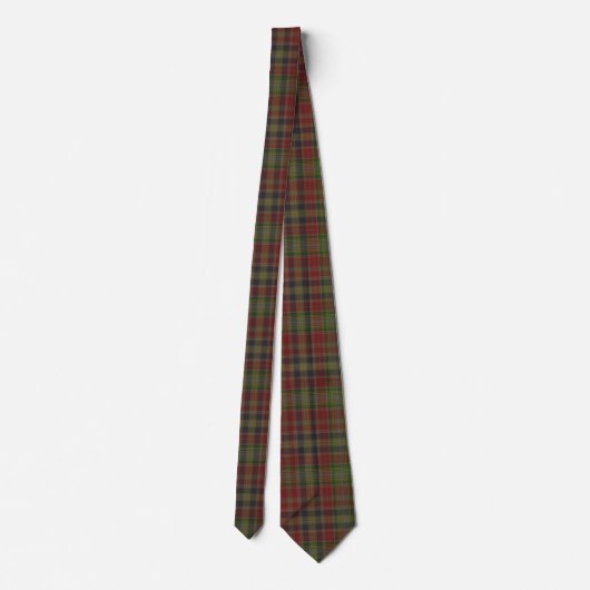 Hunter Clan Tartan Stropdas (Achterkant)