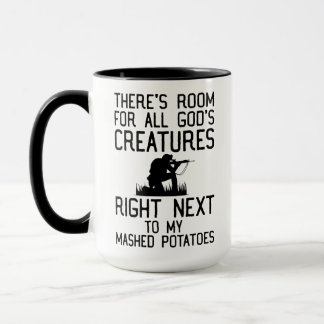 Hunter Coffee - Er is ruimte voor alle goden schep Mok