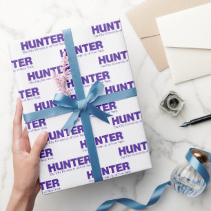 Hunter College CUNY Academisch Logo Cadeaupapier