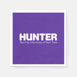 Hunter College CUNY Academisch Logo Servet