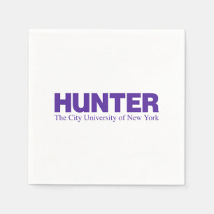 Hunter College CUNY Academisch Logo Servet