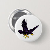 Hunter College Havik Ronde Button 5,7 Cm (Voorkant /achterkant)