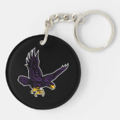 Hunter College Havik Sleutelhanger (Achterkant)