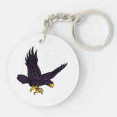 Hunter College Havik Sleutelhanger (Achterkant)