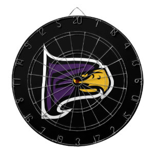 Hunter College Hawk Profiel Mascotte Dartbord