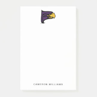 Hunter College Hawk Profiel Mascotte Post-it® Notes