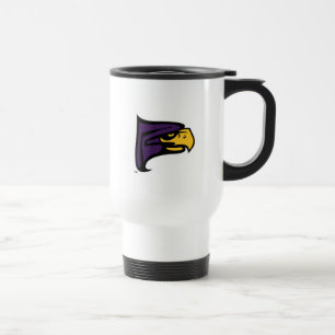 Hunter College Hawk Profiel Mascotte Reisbeker