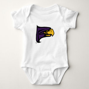 Hunter College Hawk Profiel Mascotte Romper