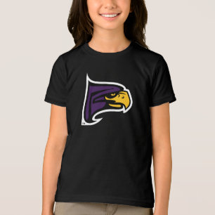 Hunter College Hawk Profiel Mascotte Tri-Blend Shirt