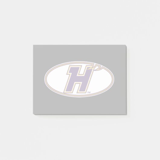 Hunter College Hawks Atletiek Logo Post-it® Notes (Voorkant)