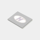 Hunter College Hawks Atletiek Logo Post-it® Notes (Schuin)