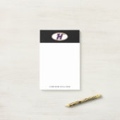 Hunter College Hawks Atletiek Logo Post-it® Notes (Op bureau)
