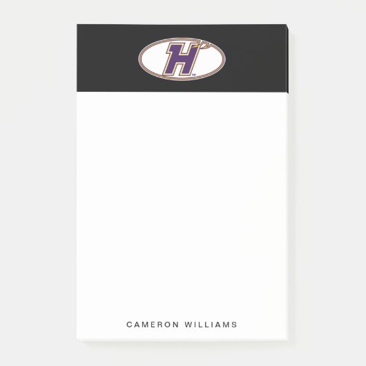 Hunter College Hawks Atletiek Logo Post-it® Notes (Voorkant)