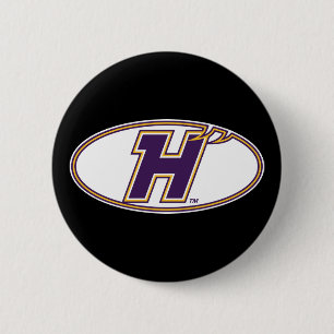 Hunter College Hawks Atletiek Logo Ronde Button 5,7 Cm