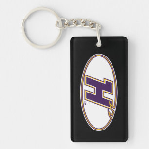Hunter College Hawks Atletiek Logo Sleutelhanger