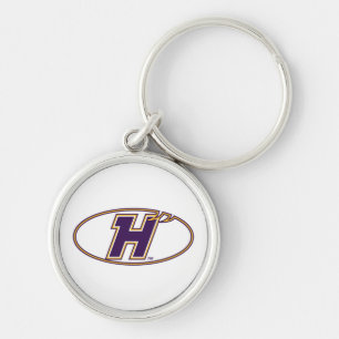Hunter College Hawks Atletiek Logo Sleutelhanger