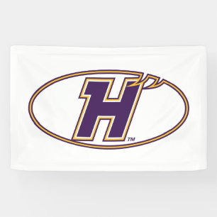 Hunter College Hawks Atletiek Logo Spandoek